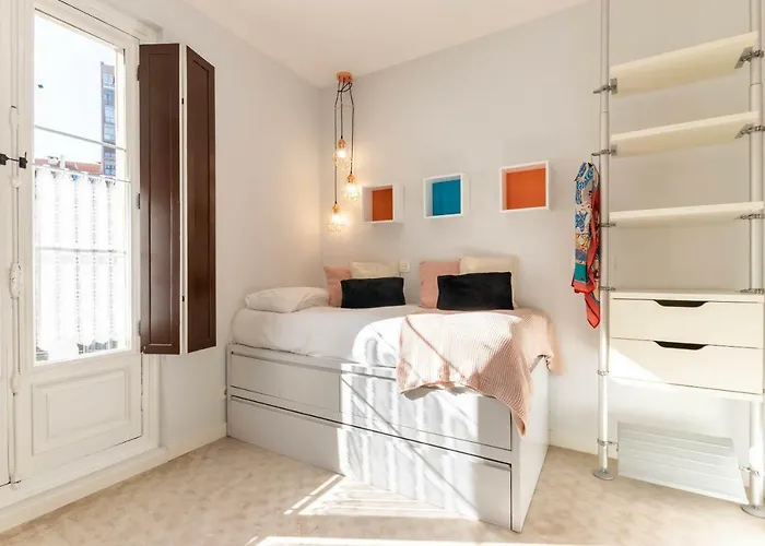 アパート Acogedor, De Diseno Moderno En Zona Antigua ビルバオ